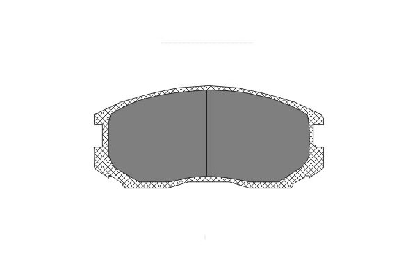 SCT SP 196 Тормозные колодки (комплект 4 шт.) SP196