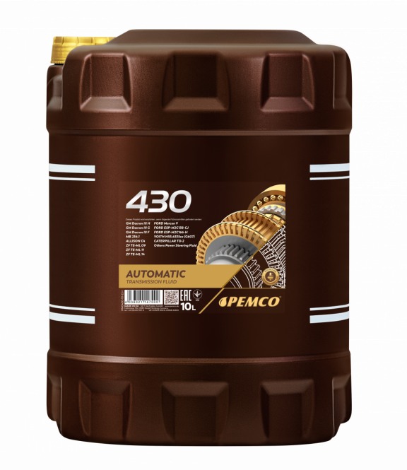 PEMCO 430 ATF D III 10 л. Синтетическое трансмиссионное масло
