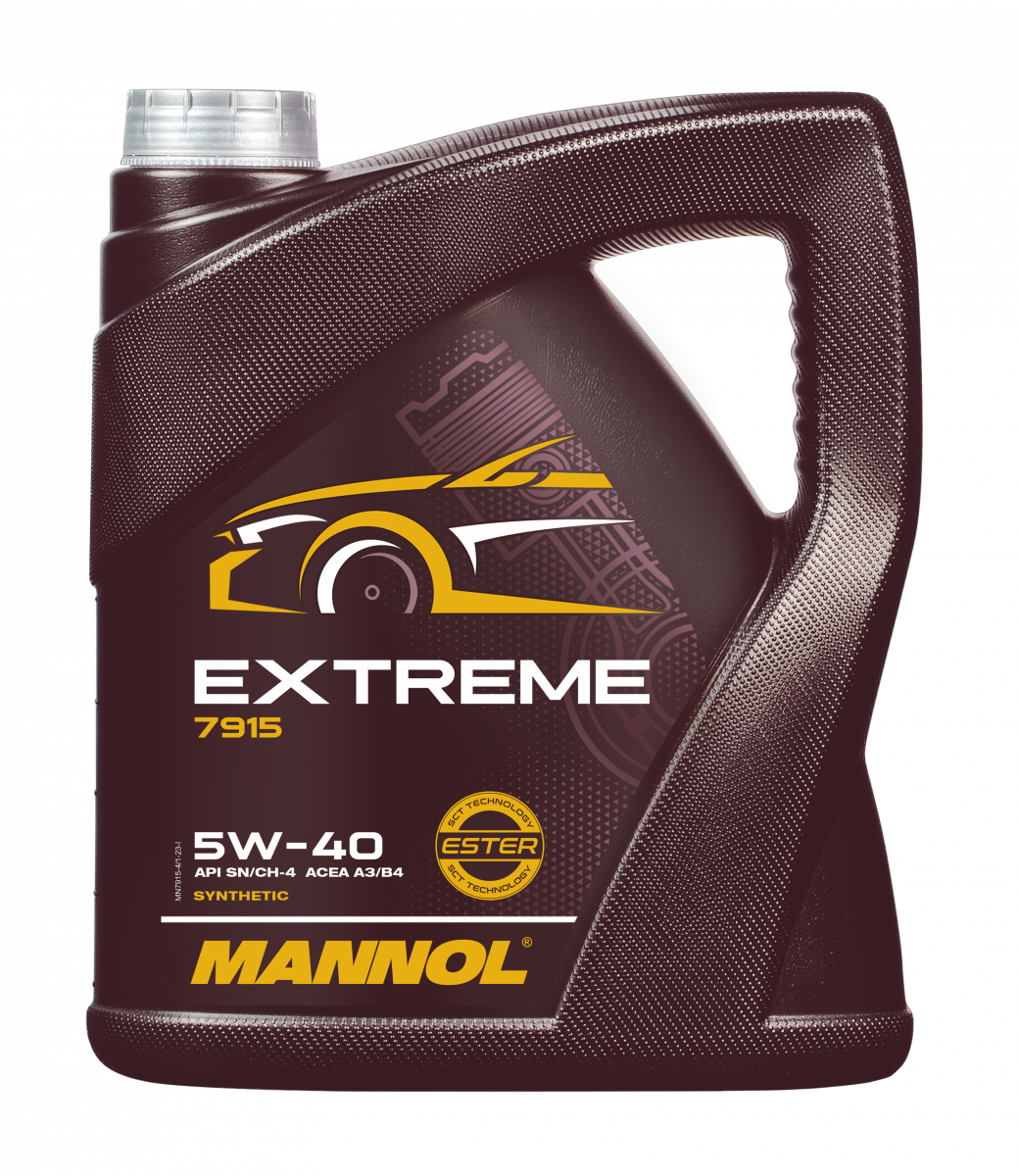 7915 MANNOL EXTREME 5W40 4 л. Синтетическое моторное масло 5W-40