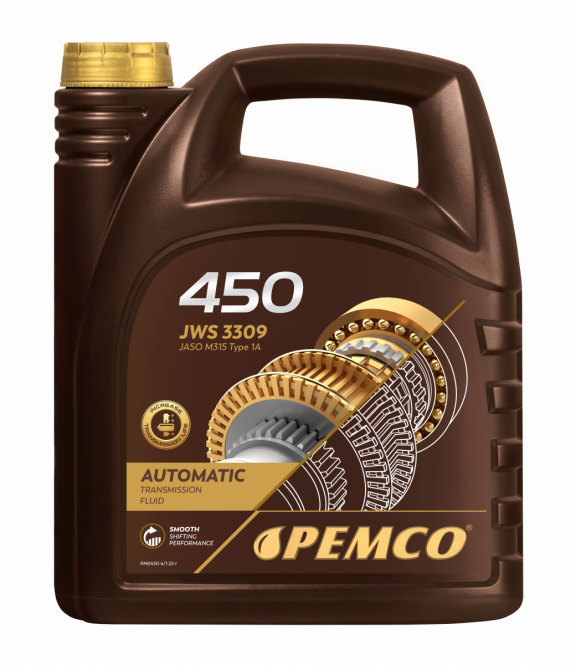 PEMCO 450 JWS 3309 4 л. Синтетическое трансмиссионное масло