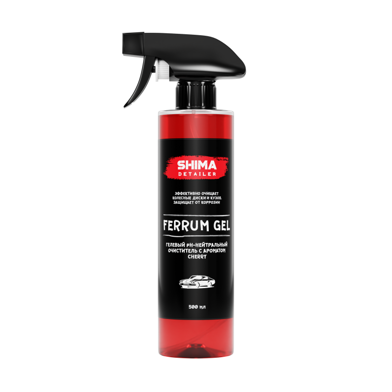 SHIMA DETAILER "FERRUM GEL" CHERRY 500 мл. Гелевый pH-нейтральный очиститель с ароматом вишни