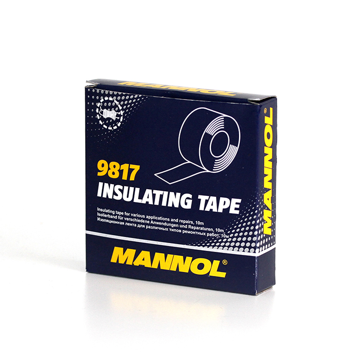 9817 MANNOL Insulating Tape (19mmx10m) Изоляционная лента