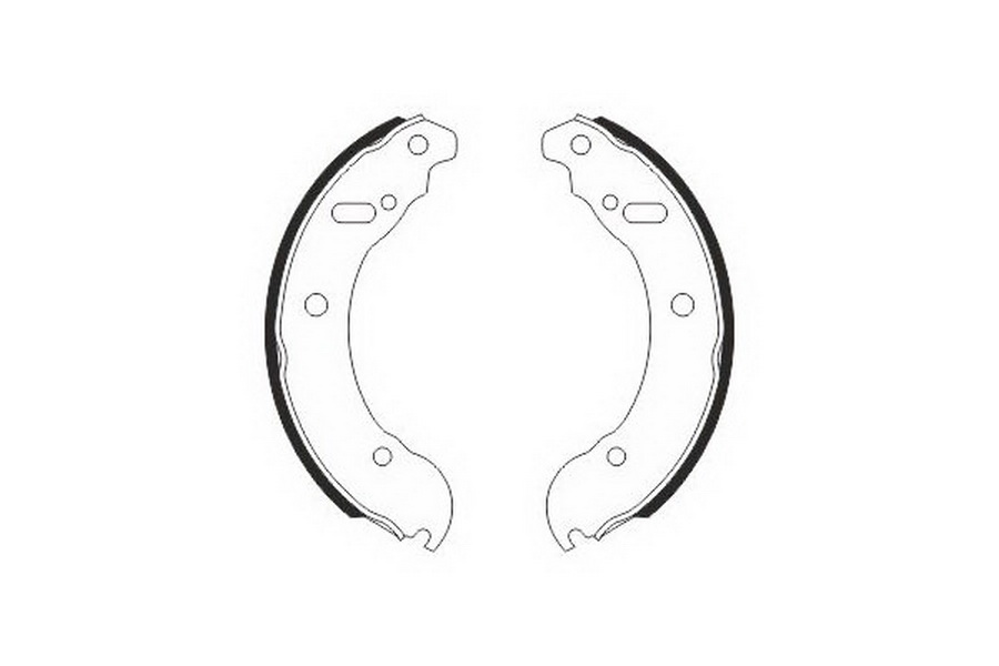 SCT SS 546 Тормозные колодки (комплект 4 шт.) SS546