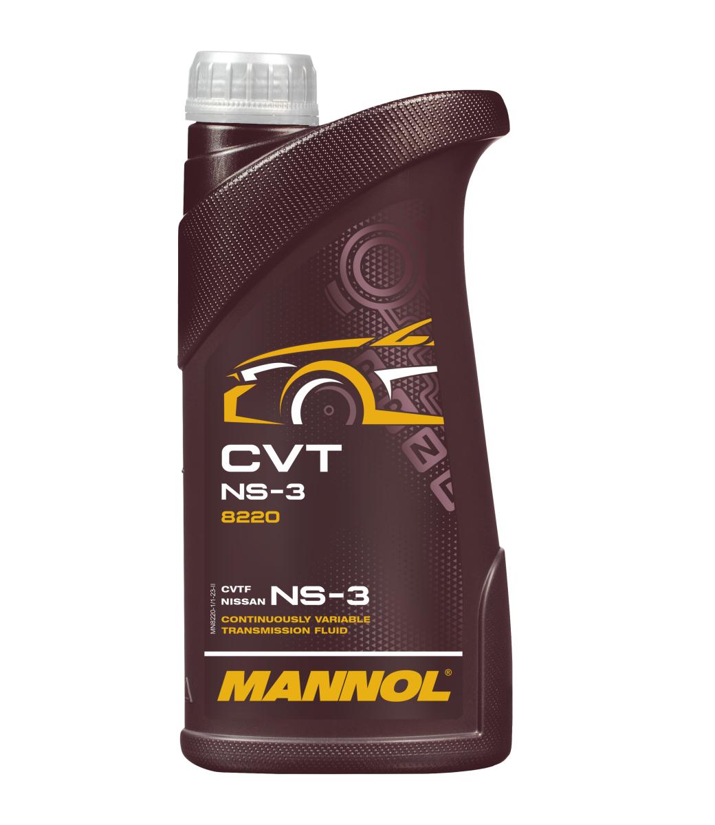 8220 MANNOL CVT NS-3 1 л. Синтетическая трансмиссионная жидкость 