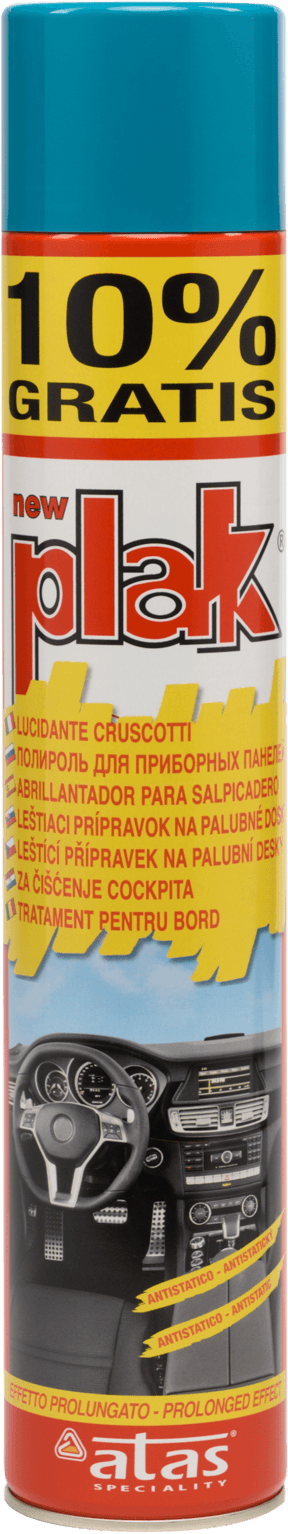 PLAK Полироль-реставратор пластика Океан (аэрозоль) 750 мл.