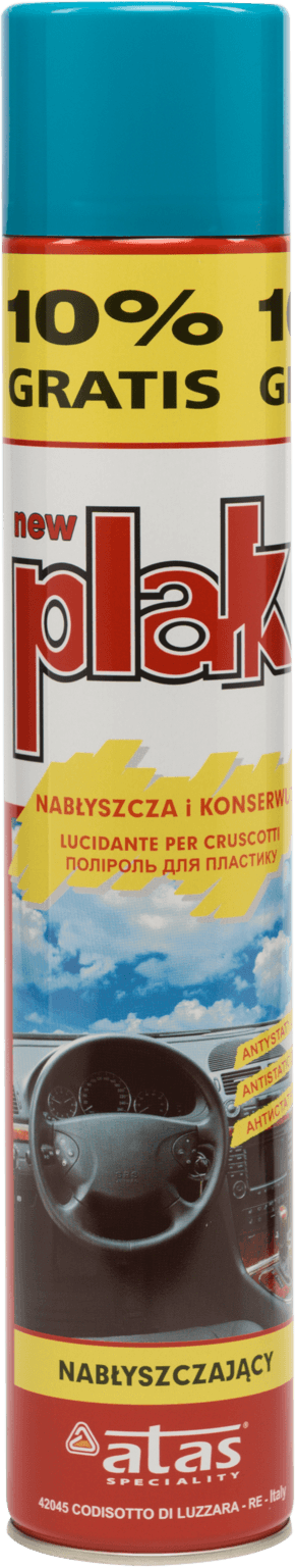 PLAK Полироль-реставратор пластика Морской (аэрозоль) 750 мл.