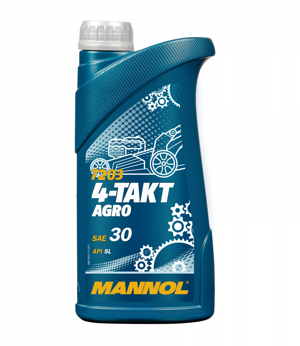 7203 MANNOL 4-TAKT AGRO SAE 30 1 л. Моторное масло для садовой техники