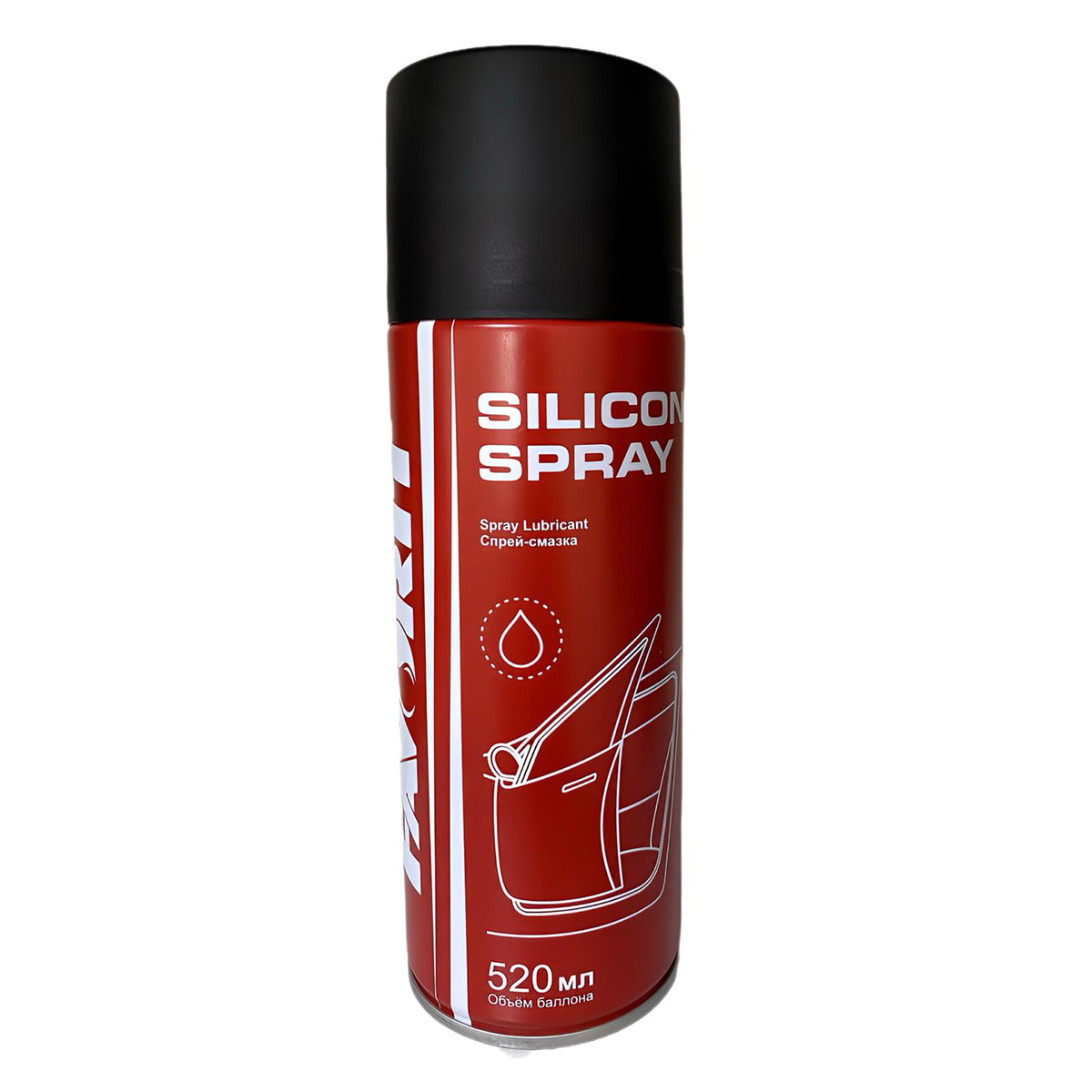 FAVORIT SILICONE SPRAY 520 мл. Защитная водостойкая спрей-смазка аэрозоль