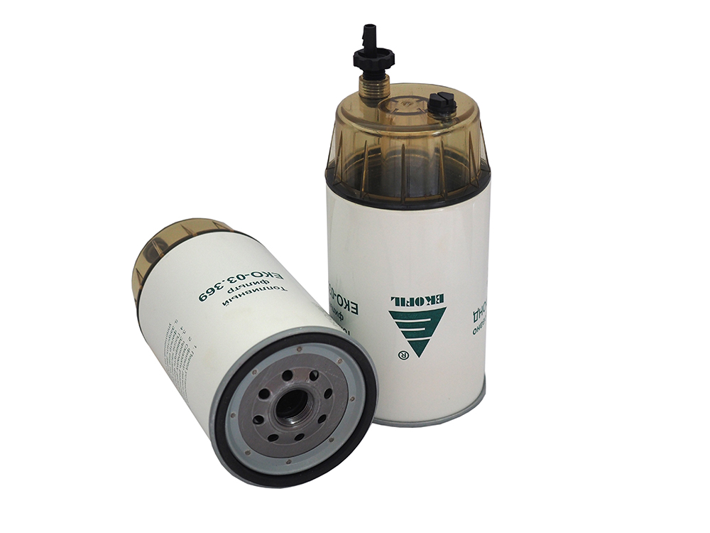 EKO-03.369 EKOFIL Топливный сепаратор (в сборе с колбой) EKO03369