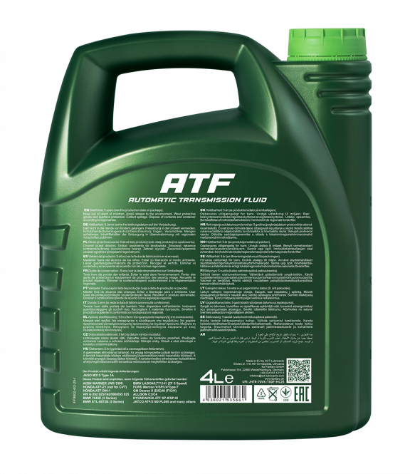 8602 FANFARO ATF 4 л. Синтетическое трансмиссионное масло