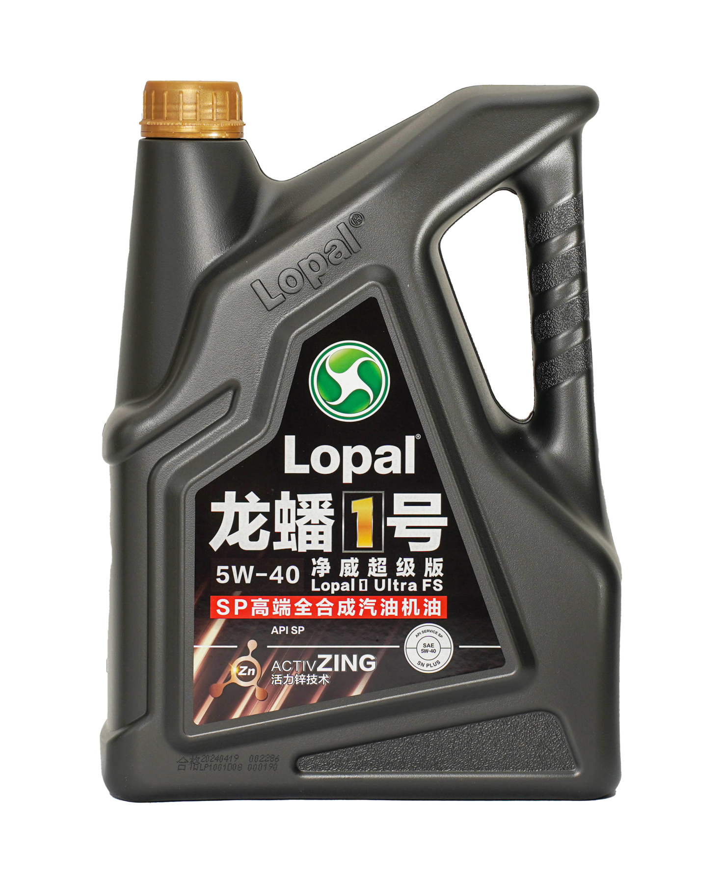 LOPAL 1 ULTRA FS SP 5W40 4 л. Синтетическое моторное масло 5W-40