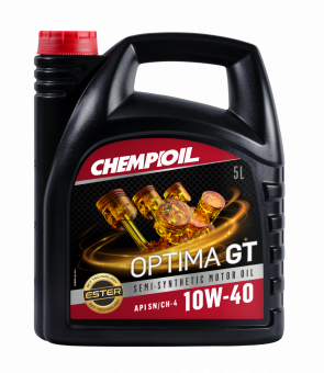 9501 CHEMPIOIL OPTIMA GT 10W40 5 л. Полусинтетическое моторное масло 10W-40