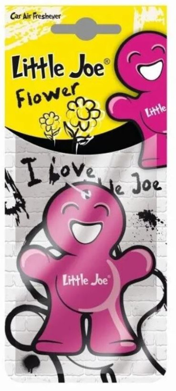 DRIVE INT LITTLE JOE PAPER FLOWER (ЦВЕТОЧНЫЙ). Автомобильный освежитель воздуха