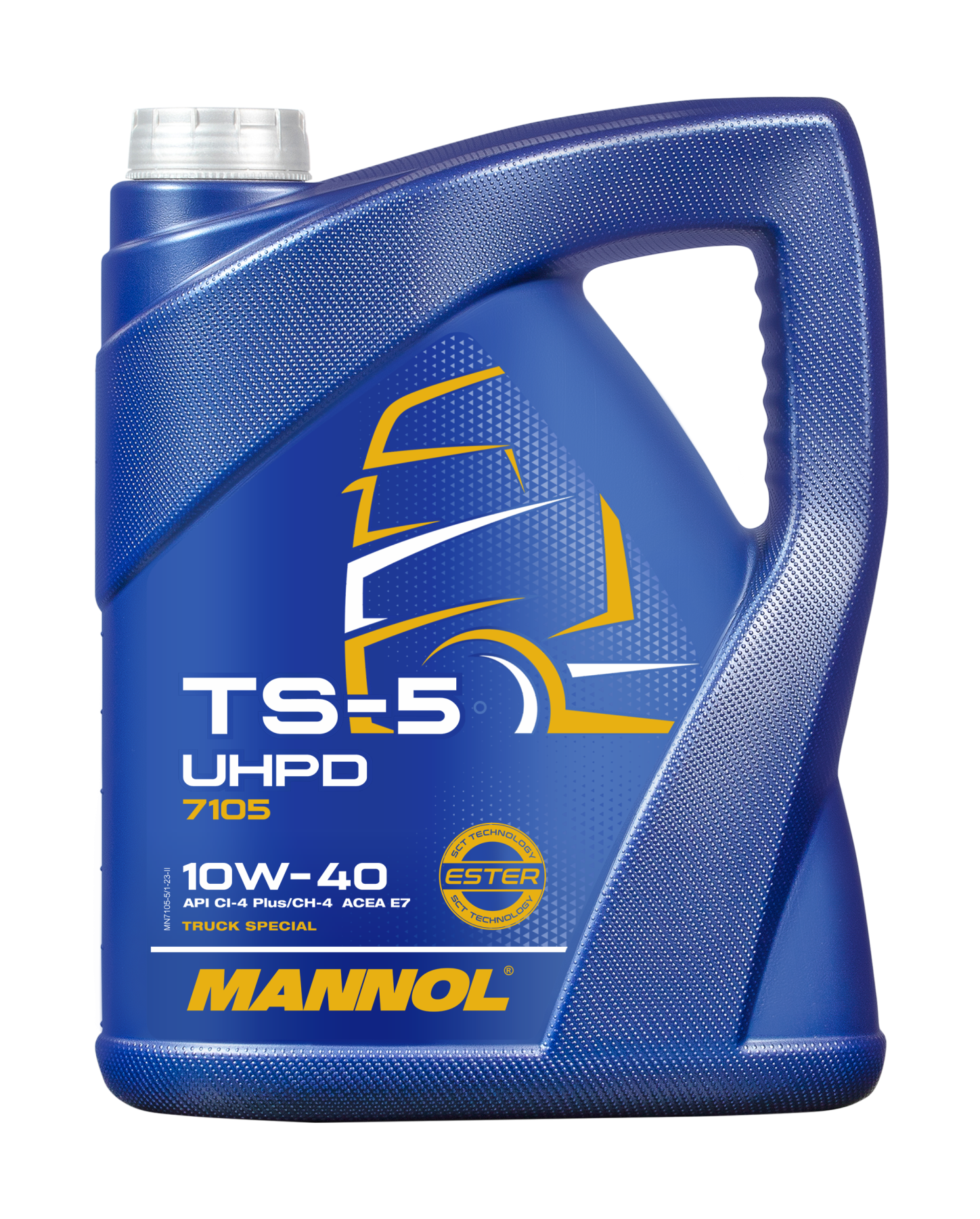 7155 MANNOL TS-5 UHPD EXTRA 10W40 5 л. Полусинтетическое моторное масло 10W-40