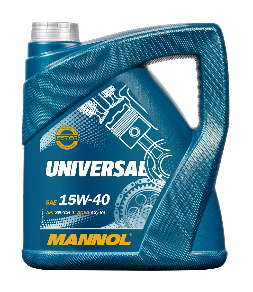 7405 MANNOL UNIVERSAL 15W40 4 л. Моторное масло 15W-40