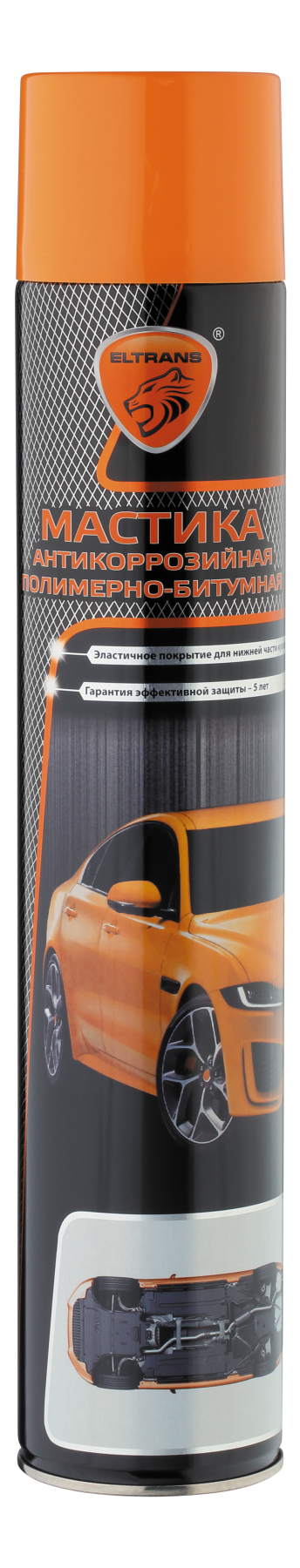 ELTRANS Мастика антикоррозийная полимерно-битумная 1 л.(жестяная банка)