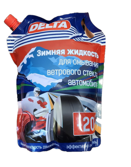DELTA Жидкость незамерзающая ЗИМНЯЯ ДОРОГА - 20°С 3 л. Дойпак 