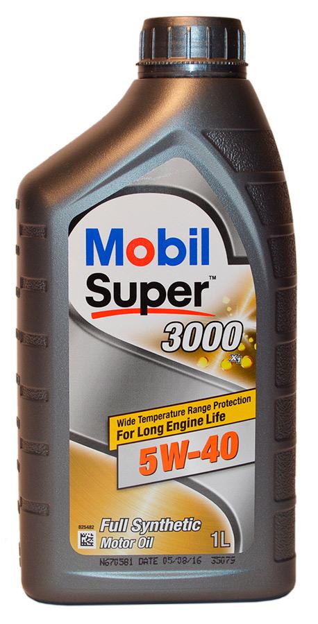 MOBIL SUPER 3000 X1 5W-40 1 л. Синтетическое моторное масло 5W40