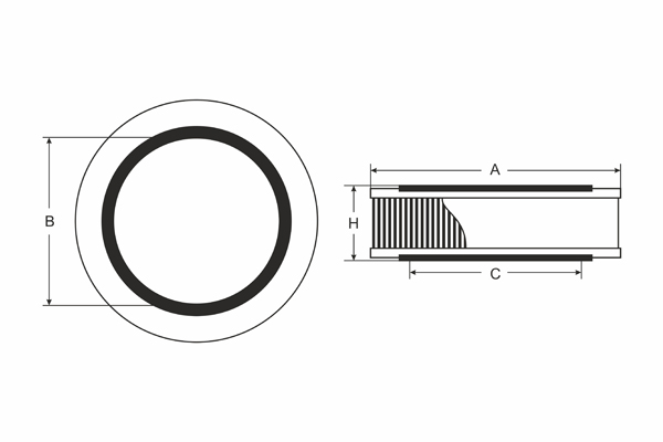 SCT SB 2050 Воздушный фильтр SB2050
