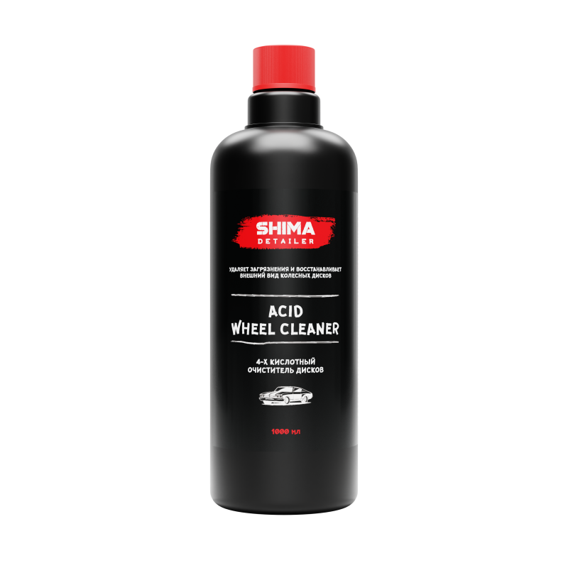 SHIMA DETAILER "ACID WHEEL CLEANER" 1 л. Очиститель дисков 4-х кислотный