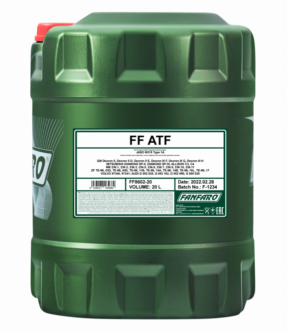 qqqq8602 FANFARO ATF 20 л. Синтетическое трансмиссионнное масло