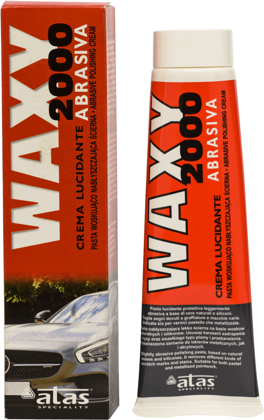 ATAS WAXY-2000 ABRASIVA Полироль-паста для кузова 150 мл.