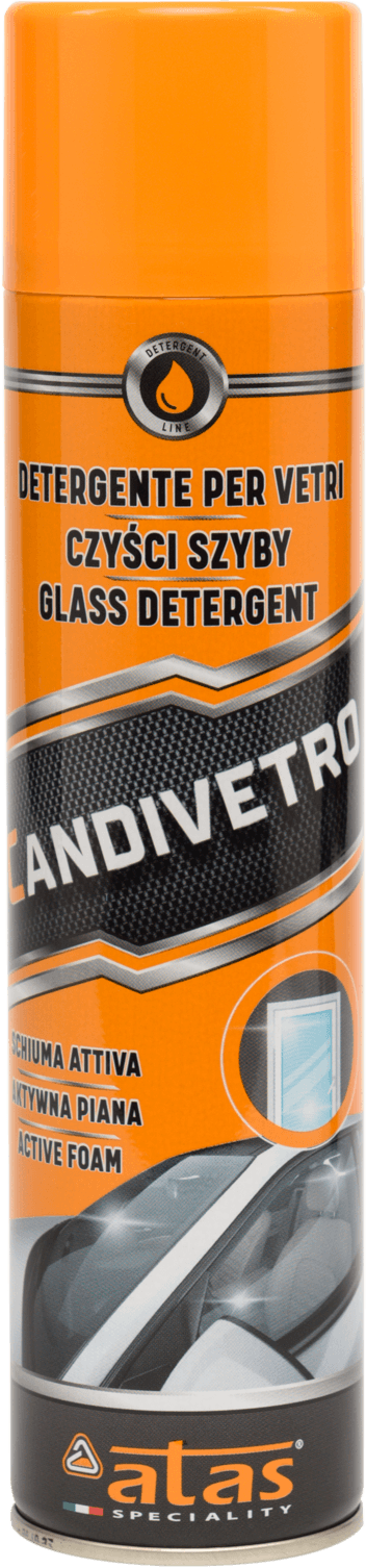 ATAS "CANDIVETRO" Очиститель для стекол и зеркал пенный 400 мл