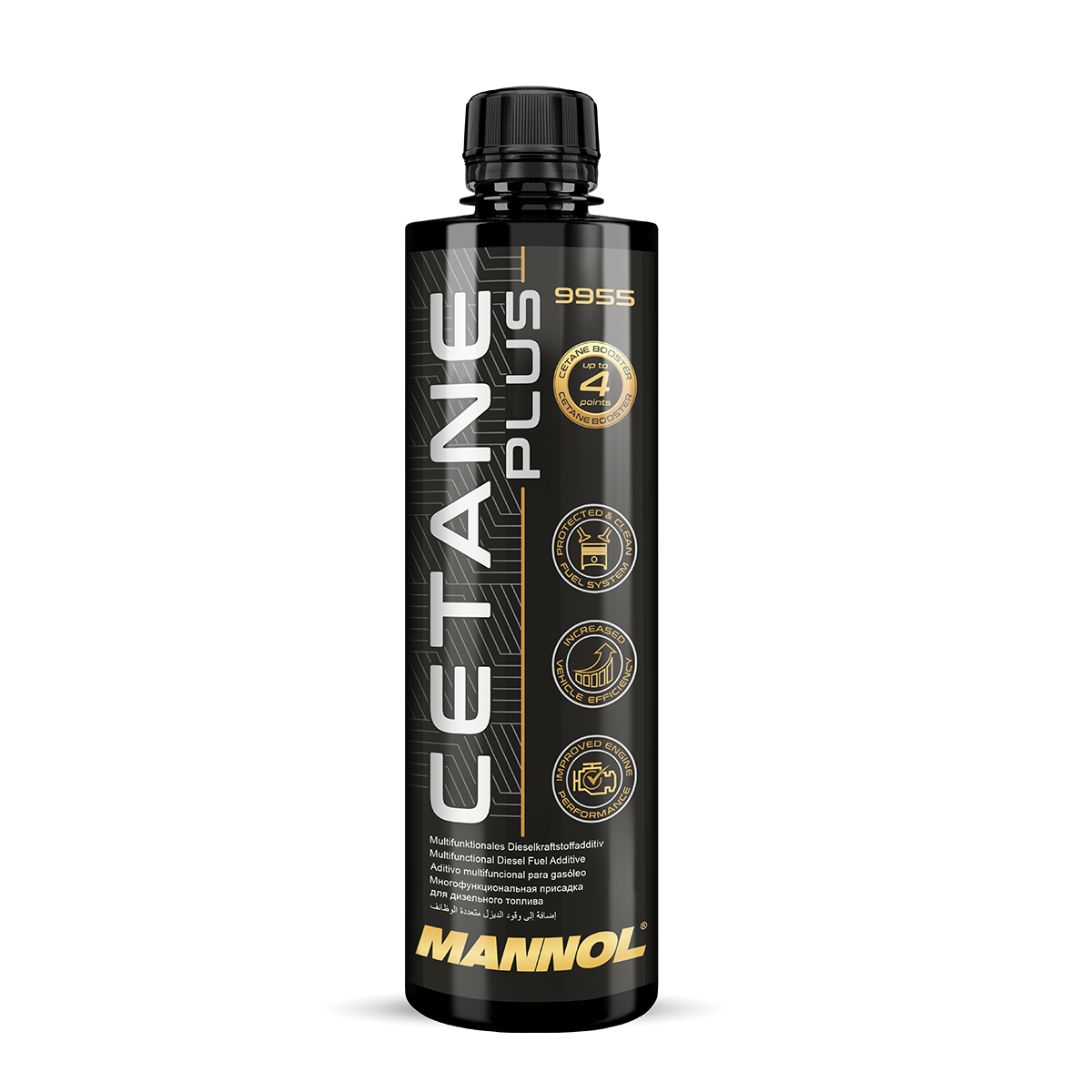 9955 MANNOL CETANE PLUS 450 мл. Присадка в дизельное топливо