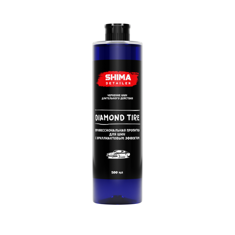 SHIMA DETAILER "DIAMOND TIRE" 500 мл. Профессиональная пропитка для шин с бриллиантовым эффектом