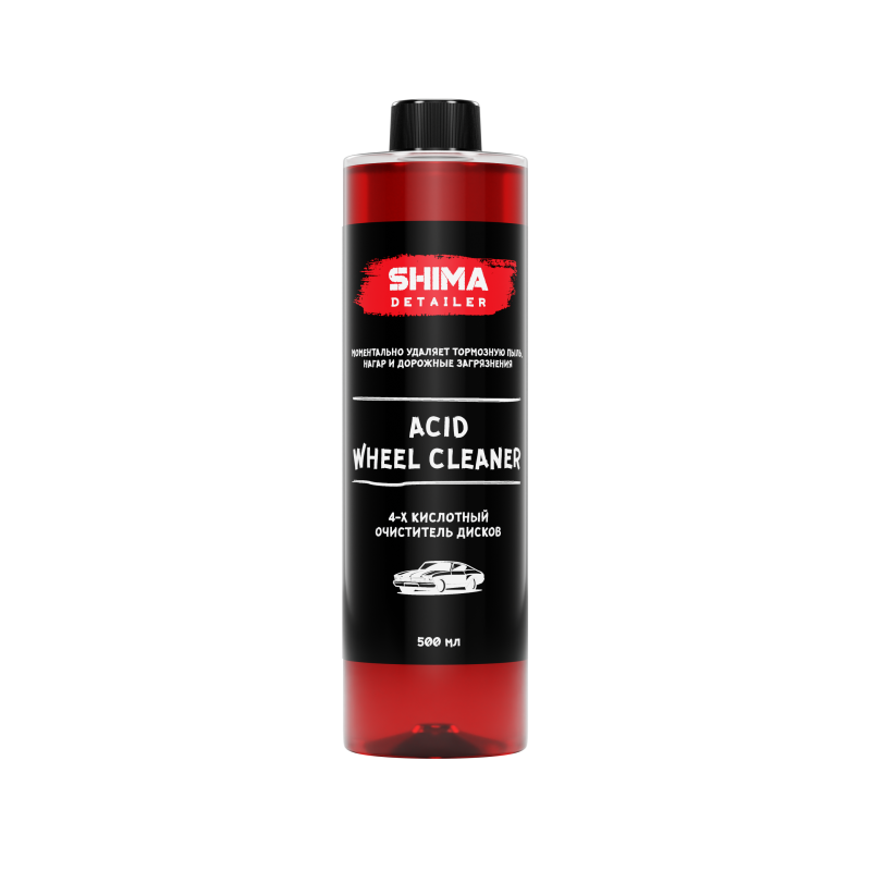 SHIMA DETAILER "ACID WHEEL CLEANER" 500 мл. Очиститель дисков 4-х кислотный