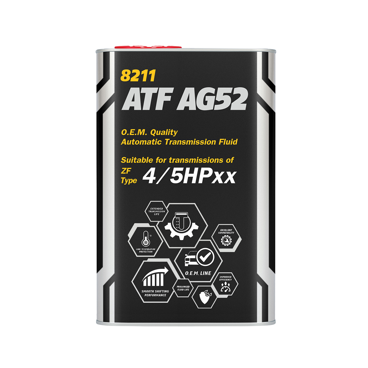 8211 MANNOL ATF AG52 1 л. (Metal) Синтетическая трансмиссионная жидкость