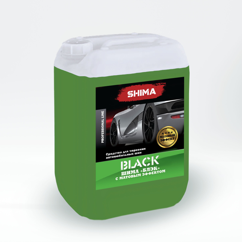 SHIMA "BLACK" 10 л. Очиститель шин