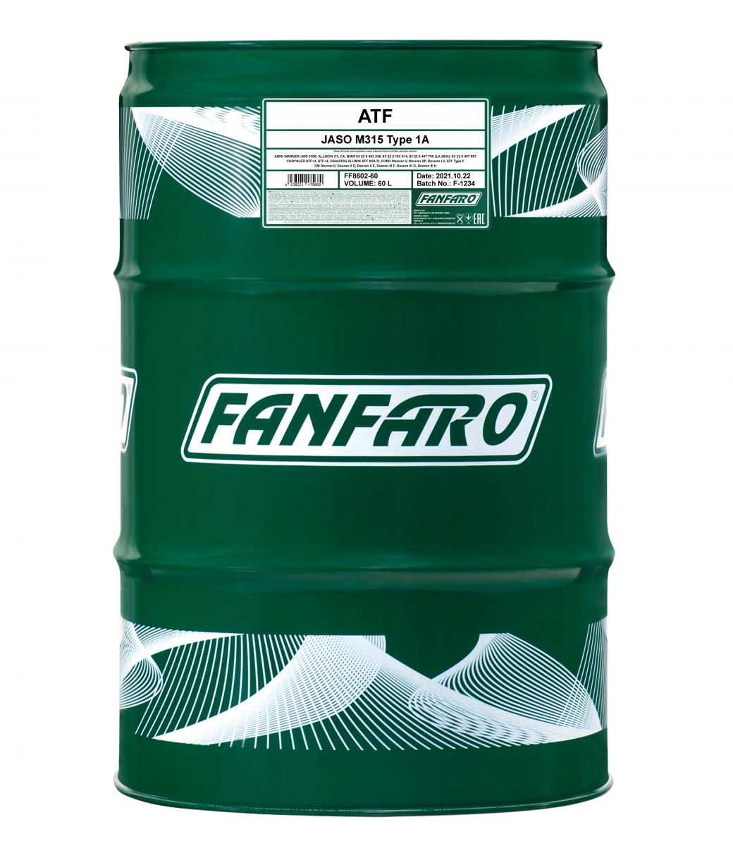 qqqq8602 FANFARO ATF 60 л. Синтетическое трансмиссионнное масло