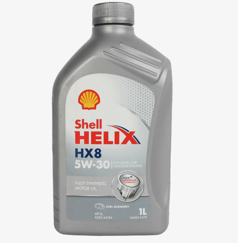 SHELL HELIX HX8 5W30 1 л. Синтетическое моторное масло 5W-30											