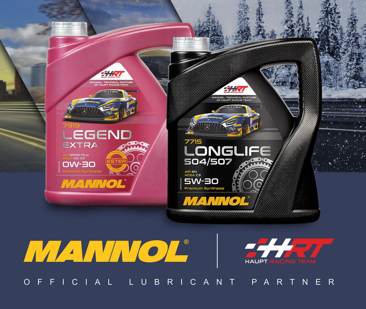 7715 MANNOL LONGLIFE 504/507 5W30 208 л. Синтетическое моторное масло 5W-30