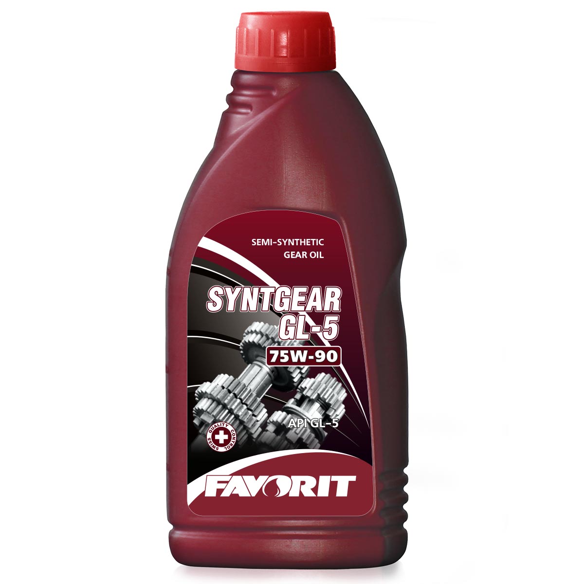 FAVORIT SYNTGEAR GL-5 75W90 1 л. Полусинтетическое трансмиссионное масло 75W-90