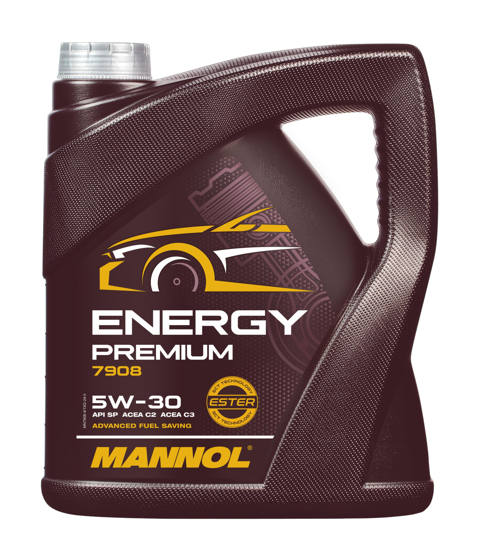 7908 MANNOL ENERGY PREMIUM 5W30 4 л. Cинтетическое моторное масло 5W-30