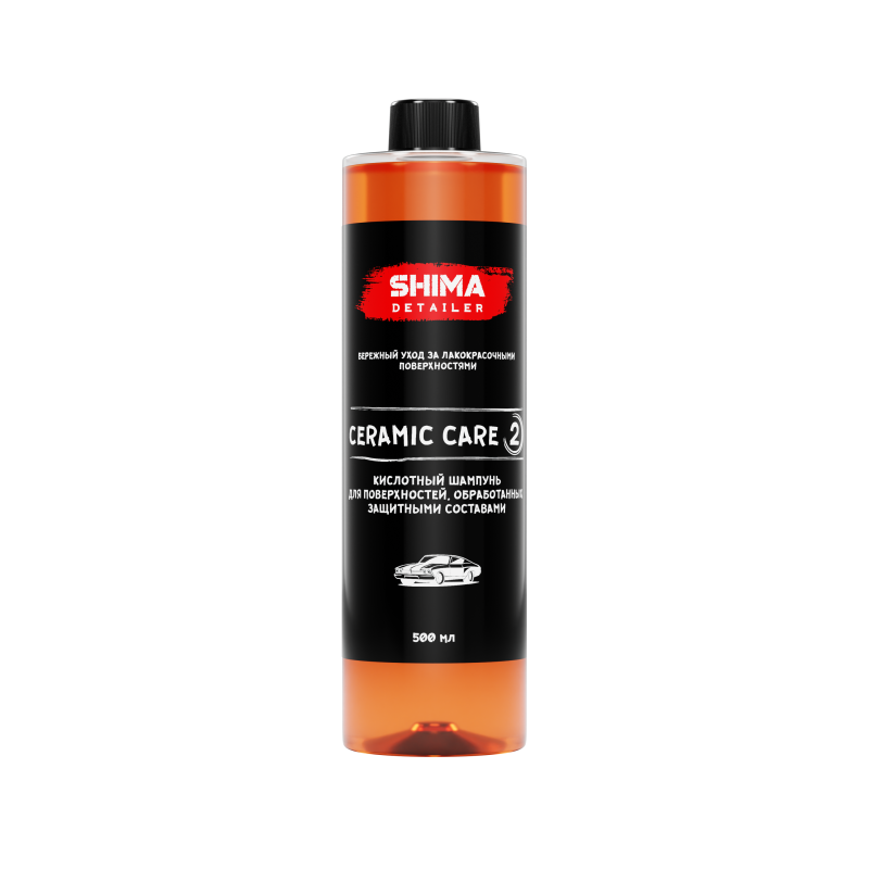 SHIMA DETAILER "CERAMIC CARE" 500 мл. Шампунь для керамических лаков