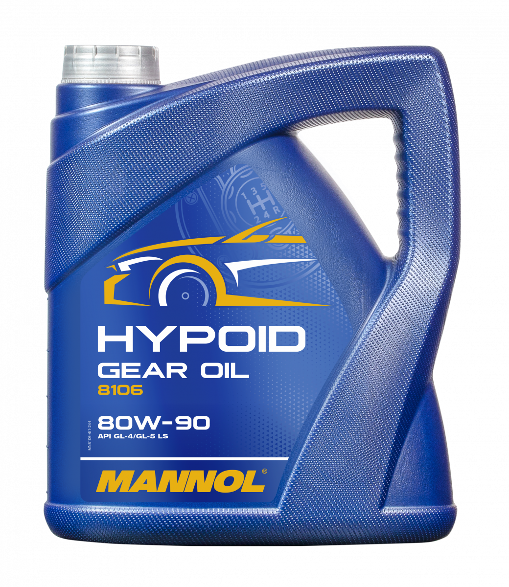 8106 MANNOL HYPOID GETRIEBEOEL 80W90 4 л. Трансмиссионное масло 80W-90
