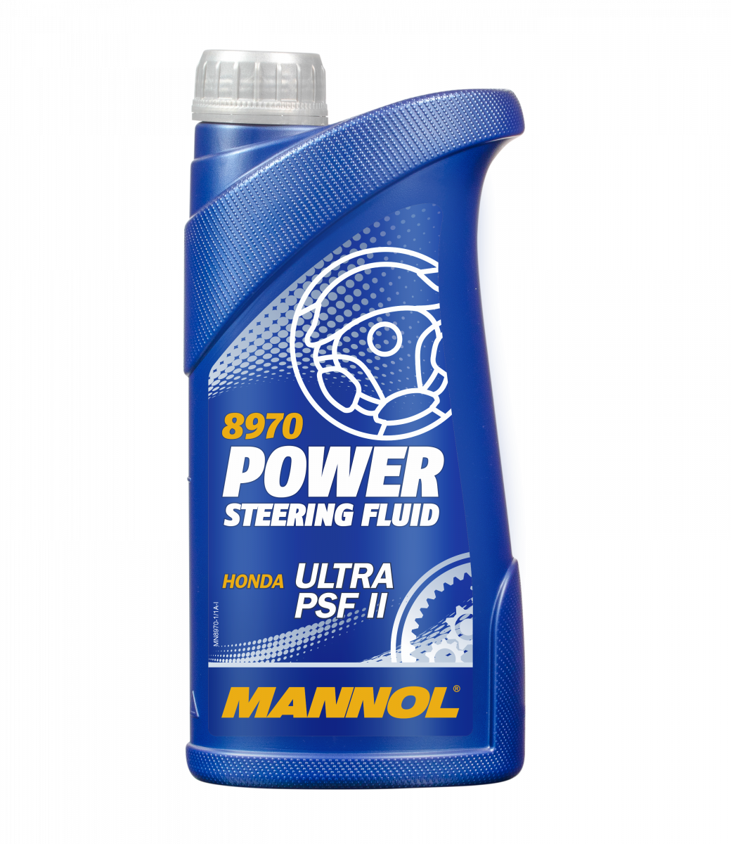 8970 MANNOL POWER STEERING FLUID 1 л. Синтетическая гидравлическая жидкость