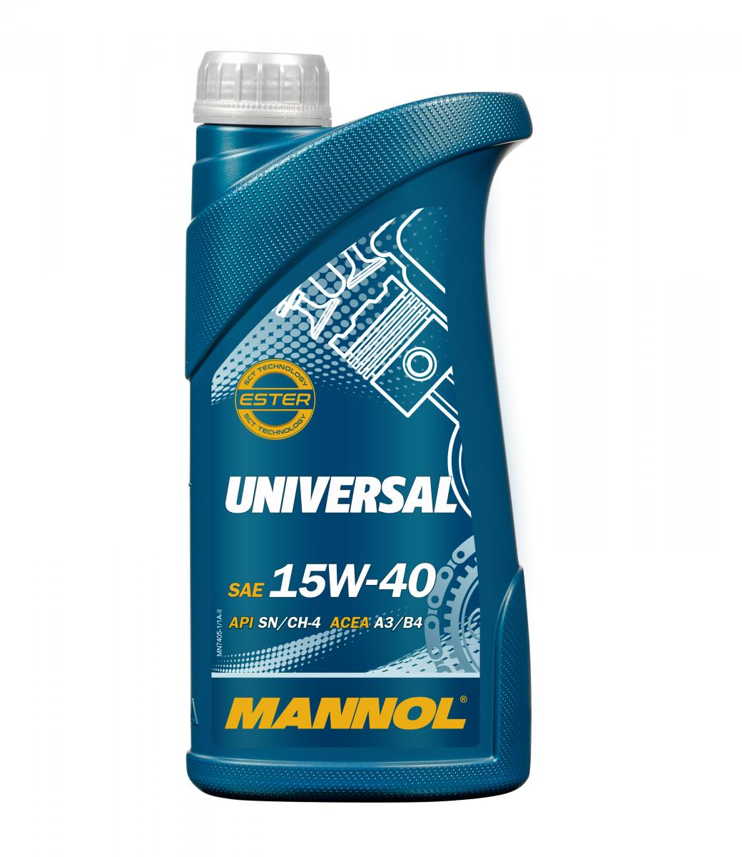 7405 MANNOL UNIVERSAL 15W40 1 л. Моторное масло 15W-40