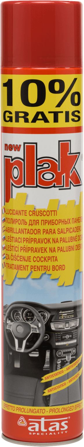 PLAK Полироль-реставратор пластика Вишня (аэрозоль) 750 мл.