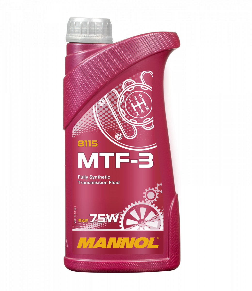 8115 MANNOL MTF-3 1 л. Синтетическое трансмисcионное масло