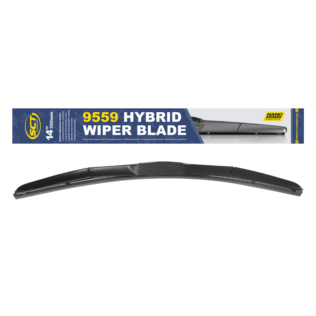 9559 SCT HYBRID WIPER BLADE 14" 350 мм. Щетка стеклоочистителя