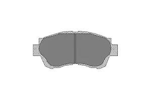 SCT SP 209 Тормозные колодки (комплект 4 шт.) SP209