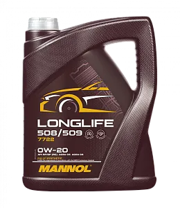 7722 MANNOL LONGLIFE 508/509 0W20 5 л.