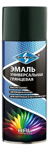 SKYRON Эмаль универсальная акриловая "ЗЕЛЕНЫЙ МОХ" (RAL 6005) (аэрозоль) 520 мл.