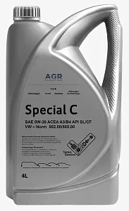 AGR SPECIAL C 0W30 4 л.