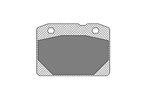 SCT SP 102 Тормозные колодки (комплект 4 шт.) SP102