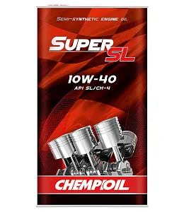 9502 CHEMPIOIL SUPER SL 10W40 (metal) 5 л.